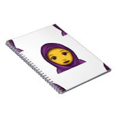 Carnet emoji hajib (Côté Droit)