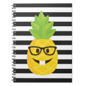 Carnet emoji nerd pineapple (Devant)