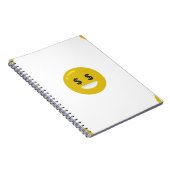Carnet emoji oeil argent (Côté Droit)