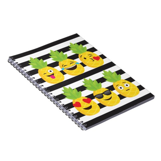Carnet emoji pineapple (Côté Droit)