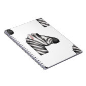 Carnet emoji zebra (Côté Droit)