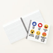 Carnet Emojis au gâteau (Intérieur)