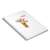 Carnet émoticône éjaculation coeur embrasser visage giraf (Côté Droit)