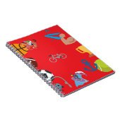 Carnet émoticône sportive (Côté Droit)