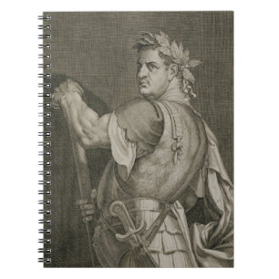 Carnet Empereur de D. Titus Vespasian d'engrav d'ANNONCE
