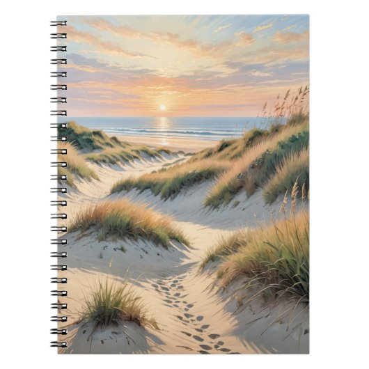 Carnet Emplacements des dunes de sable (Devant)