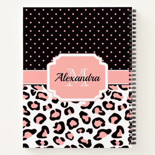 Carnet Empreinte de léopard (Dos)