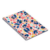 Carnet Empreinte de léopard : aquarelle peinte à la main. (Côté Droit)