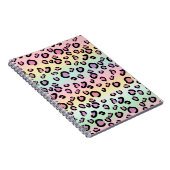 Carnet Empreinte de léopard arc-en-ciel Motif Cheetah est (Côté Droit)