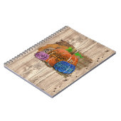 Carnet Empreinte de léopard Automne Citrouilles Automne S (Côté gauche)