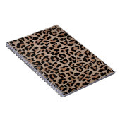 Carnet empreinte de léopard cheetah (Côté Droit)
