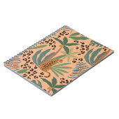 Carnet Empreinte de léopard de la jungle : motif sans cou (Côté gauche)