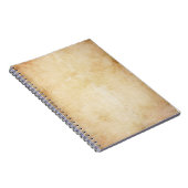 Carnet Empreinte de léopard dessiné à la main, texture aq (Côté Droit)