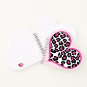 Carnet Empreinte de léopard du coeur sauvage (Intérieur)