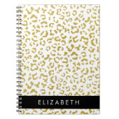 Carnet Empreinte de léopard, Leopard d'or, Parties scinti (Devant)