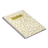 Carnet Empreinte de léopard, Leopard d'or, Parties scinti (Côté Droit)