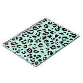 Carnet Empreinte de léopard, motif animal (Côté gauche)