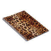 Carnet Empreinte de léopard noir Brown (Côté Droit)