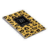 carnet Empreinte de léopard | poster de animal de  (Côté Droit)