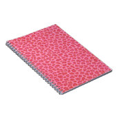 Carnet Empreinte de léopard rose (Côté Droit)