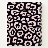 Carnet Empreinte de léopard rose (Dos)