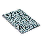 Carnet Empreinte de léopard, Spots de léopard, Leopard bl (Côté Droit)