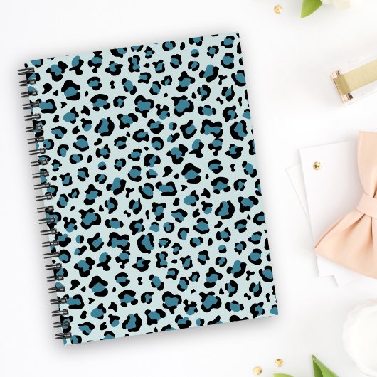 Carnet Empreinte de léopard, Spots de léopard, Leopard bl