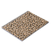 Carnet Empreinte de léopard, Spots de léopard, Leopard Br (Côté gauche)