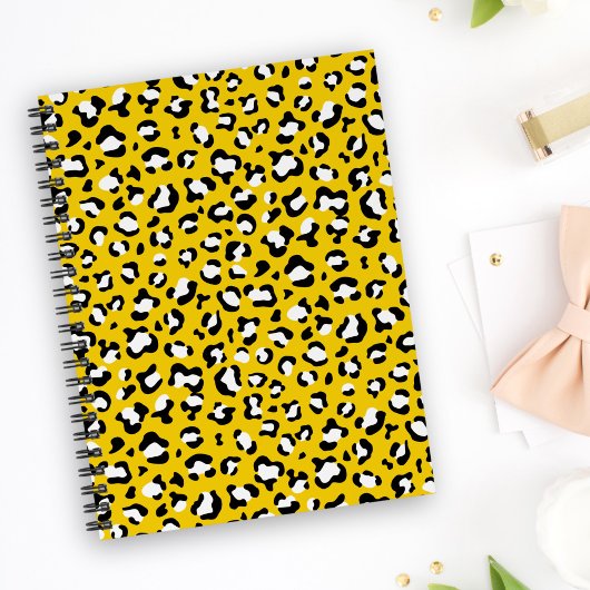 Carnet Empreinte de léopard, Spots de léopard, Leopard Ja