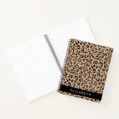 Carnet Empreinte de léopard, Spots, Leopard Brown, Votre (Intérieur)