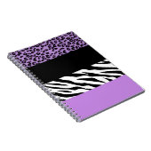 Carnet Empreinte de léopard, Zebra Print, Poster de anima (Côté Droit)