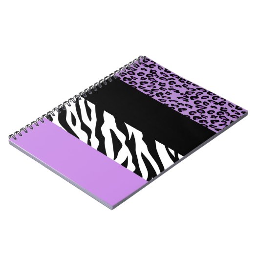 Carnet Empreinte de léopard, Zebra Print, Poster de anima (Côté gauche)