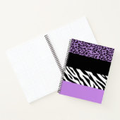 Carnet Empreinte de léopard, Zebra Print, Poster de anima (Intérieur)