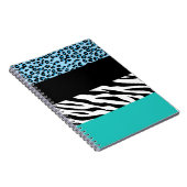 Carnet Empreinte de léopard, Zebra Print, Poster de anima (Côté Droit)