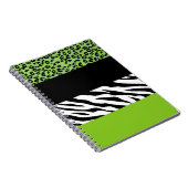 Carnet Empreinte de léopard, Zebra Print, Poster de anima (Côté Droit)