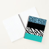 Carnet Empreinte de léopard, Zebra Print, Poster de anima (Intérieur)
