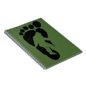 Carnet Empreinte de pas de Bigfoot (Côté Droit)