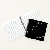 Carnet Empreinte de patte (Intérieur)