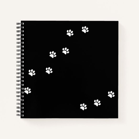 Carnet Empreinte de patte (Devant)