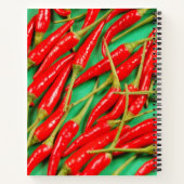 Carnet Empreinte de piment rouge (Dos)