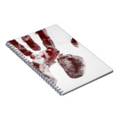 Carnet Empreinte de sang de tueur série (Côté Droit)