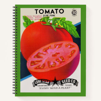 Carnet Empreinte de tomates dans les années 1950