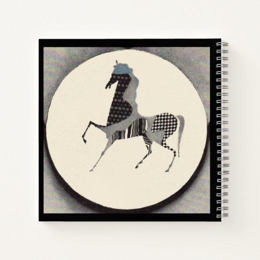 Carnet empreinte patchwork (Dos)