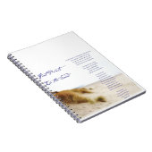 Carnet empreintes dans le sable (Côté Droit)