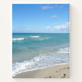 Carnet Empreintes dans le Sable Inspirational Christian (Dos)