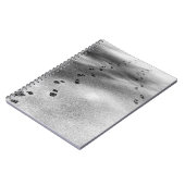 Carnet Empreintes de neige (Côté gauche)