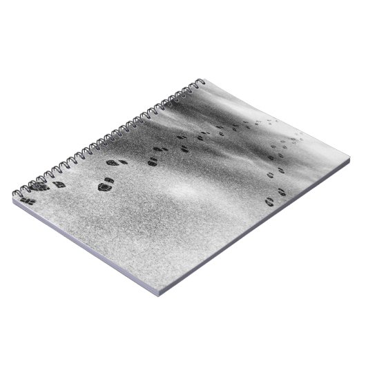 Carnet Empreintes de neige (Côté gauche)