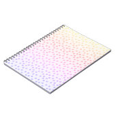 Carnet Empreintes de patte arc-en-ciel (Côté gauche)