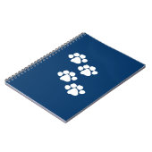 Carnet Empreintes de pattes animaux (Côté gauche)