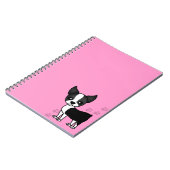 Carnet Empreintes de pattes mignons de bande dessinée de (Côté gauche)